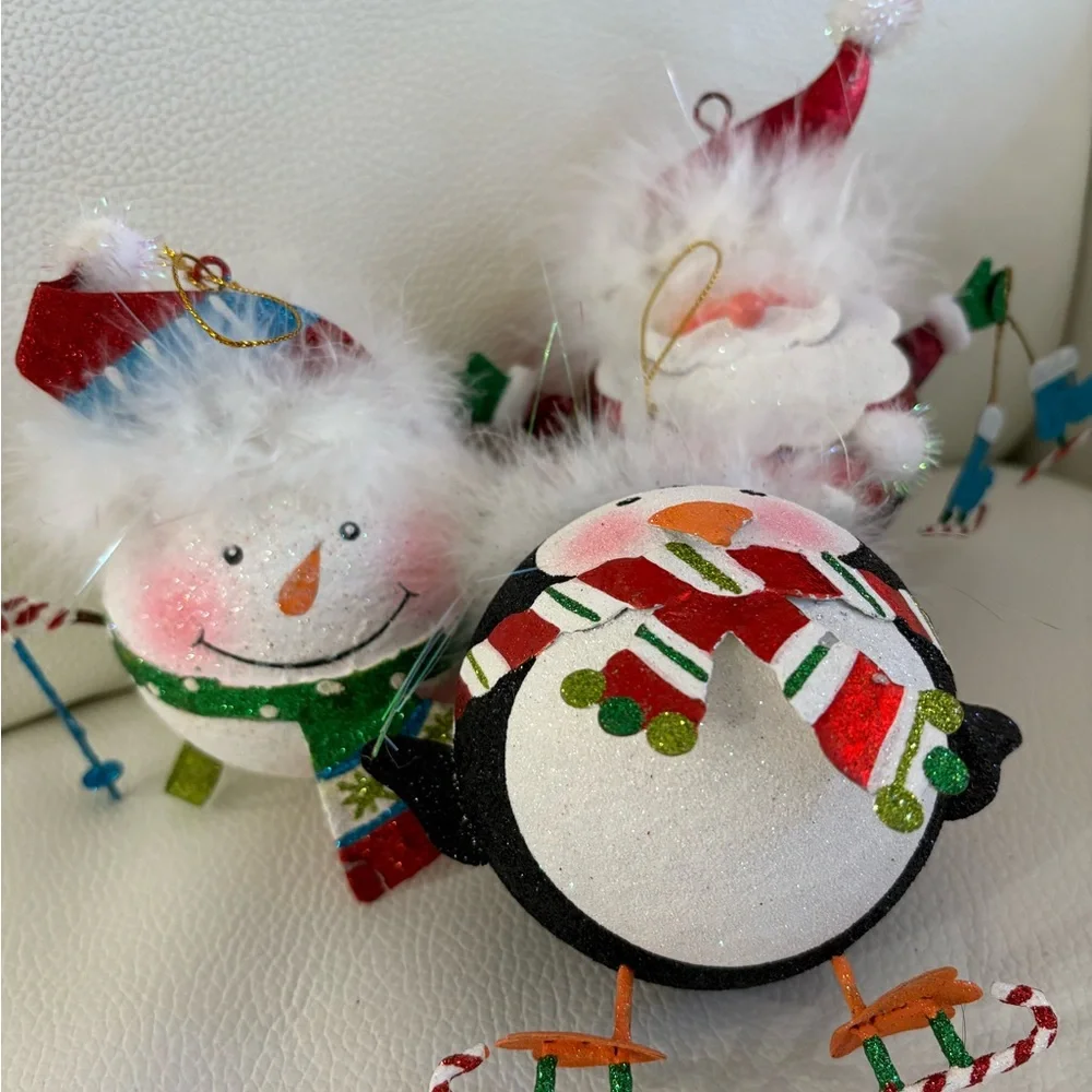 Festive Christmas Ornaments Set